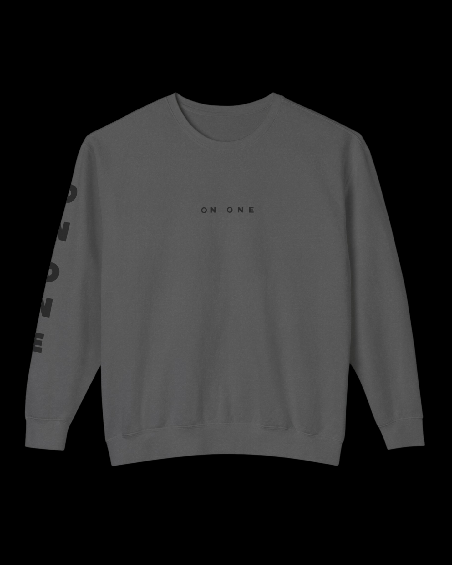 ON ONE Long Sleeve (Faded Black)